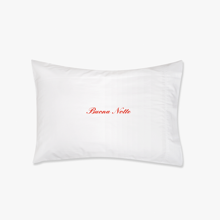 Buongiorno / Buona Notte Pillowcase Set