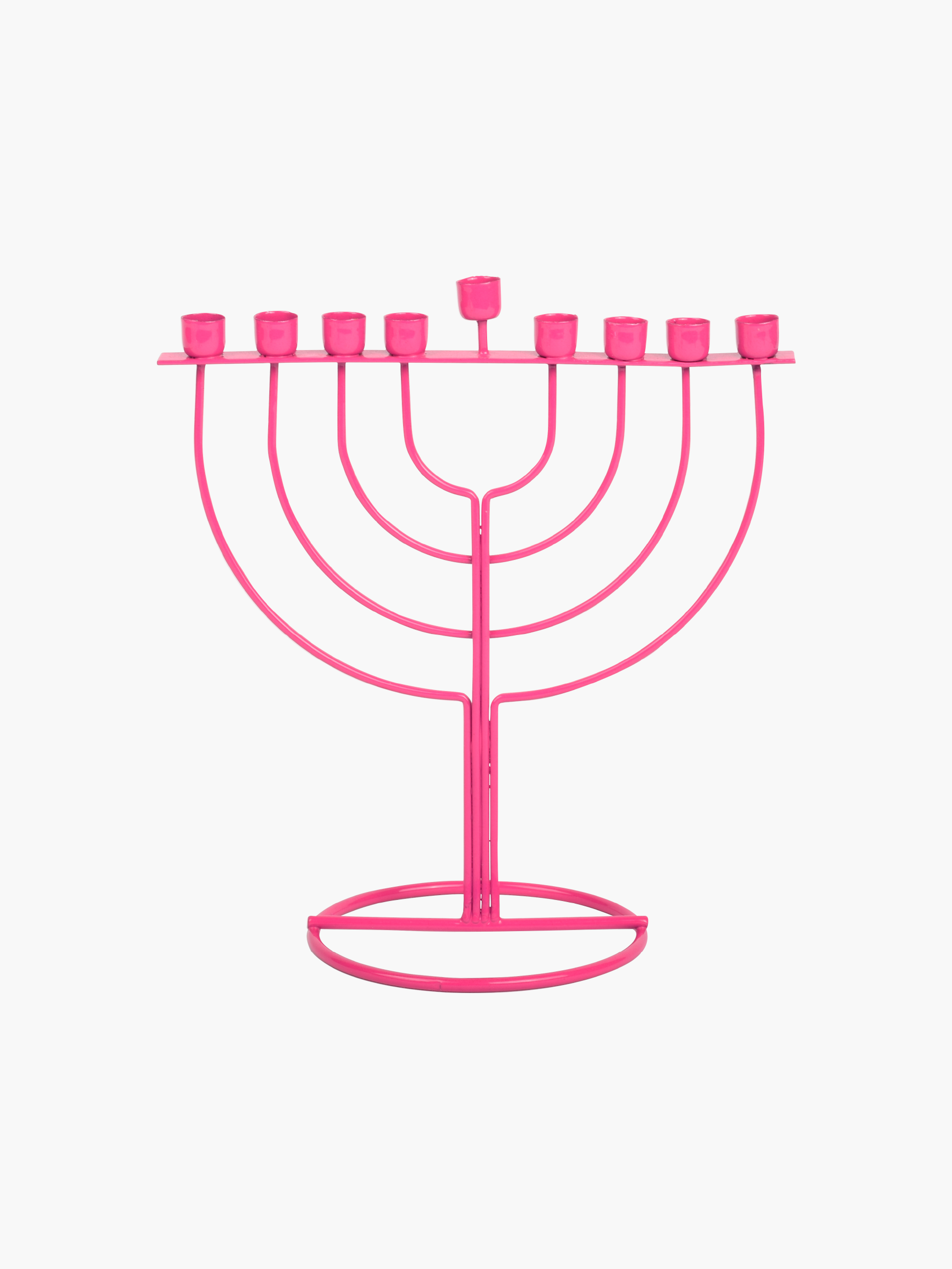 Wireframe Menorah
