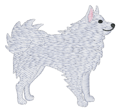 Samoyed Dog 200 Embroidered Icon