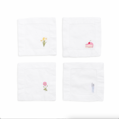 Cotton x Abbode Heirloom Cake Napkins