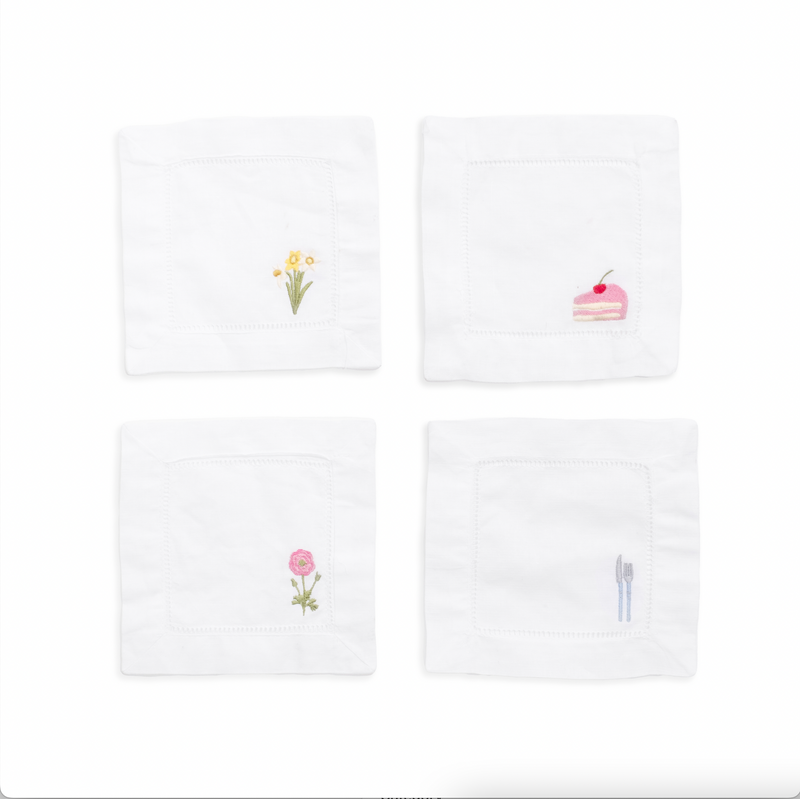 Cotton x Abbode Heirloom Cake Napkins