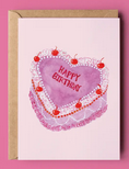 I Heart Birthday Cake Greeting Card