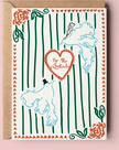 To the Lovebirds Wedding Greeting Card