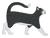 Black and White Short Hair Cat