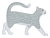 Grey and White Short Hair Cat