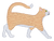 Orange and White Short Hair Cat