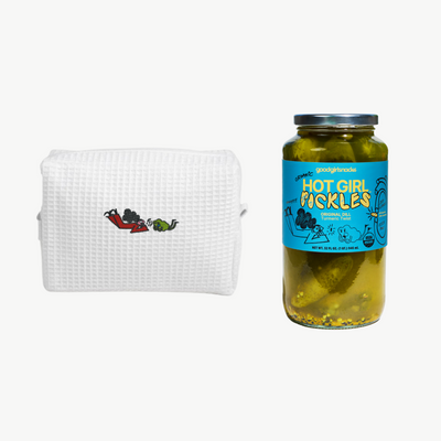 Abbode x Hot Girl Pickles — Original Dill Waffle Pouch