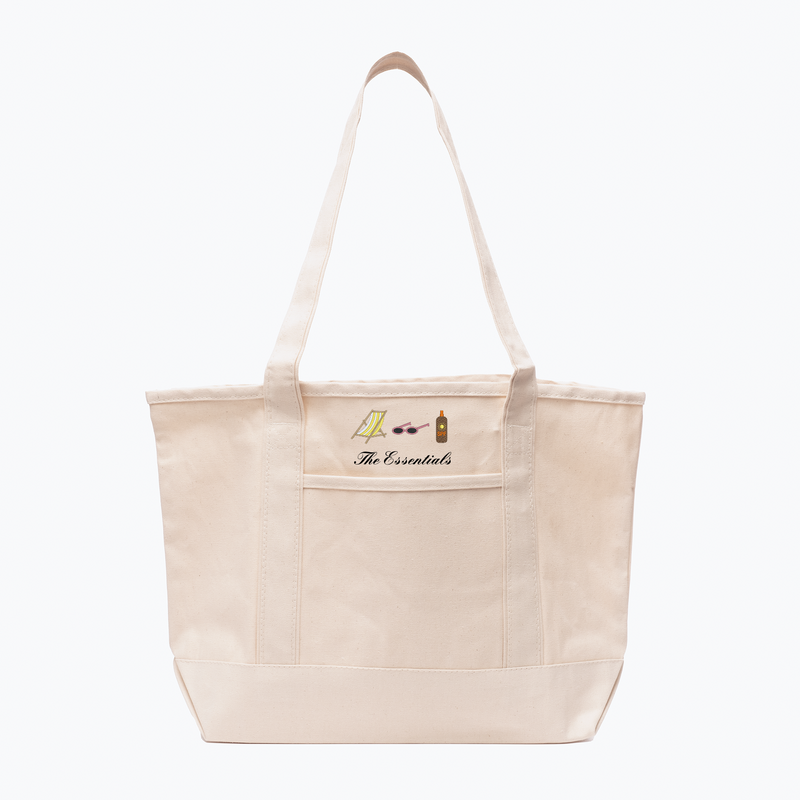 Summer Essentials Canvas Tote