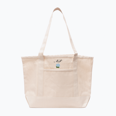 Summer Signature Canvas Tote