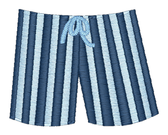Swim Trunks Embroidered Icon