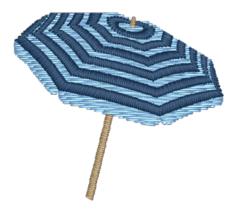 Umbrella Embroidered Icon