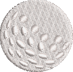 Golf Ball Embroidered Icon