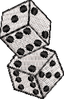 Dice Fixed Embroidered Icon