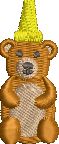 Honey Bear ALT Embroidered Icon