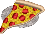 NY Pizza Embroidered Icon