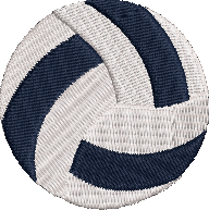 Volleyball Embroidered Icon