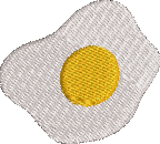 Egg Embroidered Icon