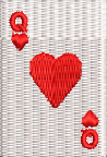 Queen of Hearts Embroidered Icon