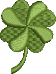 Clover Embroidered Icon