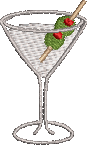 Standard Martini Embroidered Icon