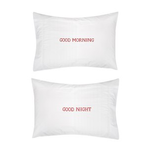 Cross Stitch Pillowcase Set