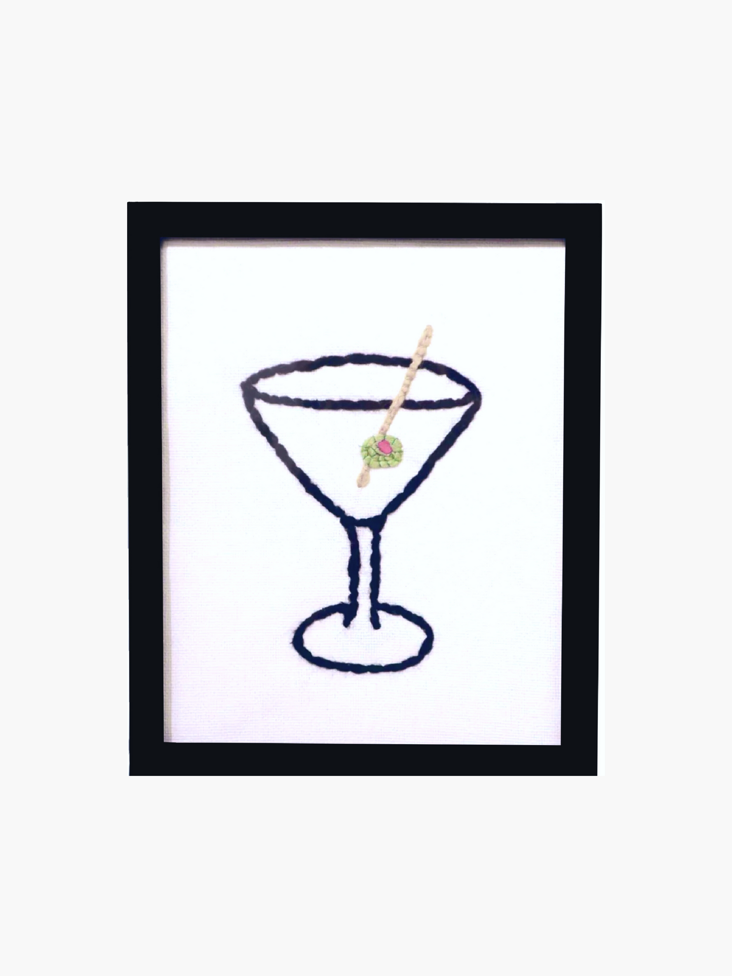 Embroidered Martini